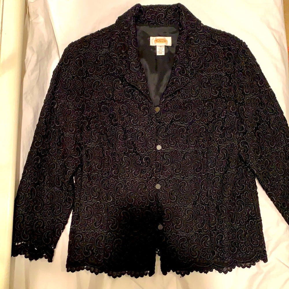 Talbots Lace Dress Jacket
